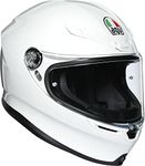 AGV K6 White Full Face Motorcycle Helmet ML