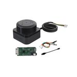WayPonDEV RPLIDAR C1 360 Degree 2D Lidar Sensor, 12 Metre Scanning Radius Ranging Module Kit, SLAM ROS Robot LIDAR Sensor Scanner for Obstacle Avoidance and Navigation of Robots