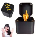 Middle Finger in a Box, Middle Finger Surprise Gift Box, Gag Prank Gifts, Secret Santa Gifts, Novelty Christmas Funny Gifts for Men Women