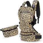 Colugo Baby Carrier - Baby Carrier Newborn to Toddler, Toddler Carrier, Adjustable, Lightweight, Breathable Carrier for Newborn to 33 Pounds (Wild Child)