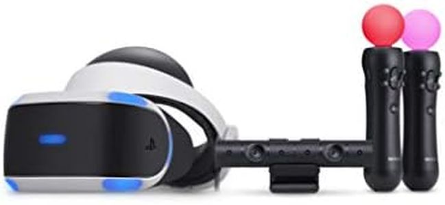 PlayStation VR Headset, Camera and Move Twin Pack Controllers (PS4) (Renewed)