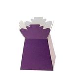 Living Vases Florist Bouquet Box Flower Plant Aqua Boxes ML - Choose Quantity and 22 Colour Choice (1, Dark Purple)