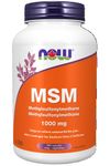 NOW Supplements MSM 1000mg Lignisul Capsules, 240 Count