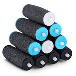Jorest [5/10/20 Pcs] Replacement Rollers Compatible with Amope Pedi Pefect Electronic Foot File, 4 Extra Coarse & 4 Regular & 2 Soft, for Foot Sander Scrubber Callus Remover, Ped Egg Powerball