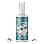 50% DEET Insect Repellent Spray - Maximum Strength, 8-Hour Protection, Repels Mosquitoes, Midges, Ticks, Ideal for Tropical Destinations, with Added Phrethrins