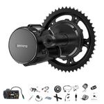 BAFANG 1000W 500W 750W Mid Drive Kit with Battery(Optional),Bafang BBS02B HD Mid Drive DIY 8Fun Ebike Conversion Kit with LCD Display&Ebike Battery for BB 68-73MM/85-105MM/105-125MM E-Bike