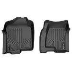 SMARTLINER Floor Mats 1st Row Liner for 1999-2007 Silverado/Sierra 1500/2500/3500/2000-2006 Tahoe/Yukon/Suburban/Yukon XL