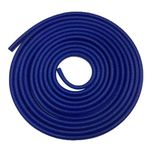 Automaze U Shape Edge Trim Rubber Strip Seal Protector Car Door Guard for Most Cars (16 ft/5 m, Blue)