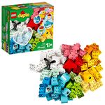 Lego DUPLO Classic Heart Box 10909 First Building Playset and Learning Toy for Toddlers, Great Preschoolers Developmental Toy (80 Pieces)