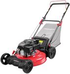 PowerSmart Gas Lawn Mower 21-Inch 144 cc OHV Engine 3-in-1 Push Mower with Bagging