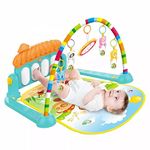 ToysBuddy Kick and Play Multi-Function ABS High Grade Plastic Piano Baby Gym and Fitness Rack, 50 x 37.2 x 8.4 cm