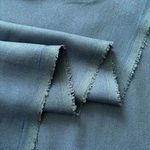 Kiran Collections-2-Yard Linen Fabric |Embroidery Fabric Linen | Linen fabric by the yard for Clothing | Linen Fabric 60''| Linen cloth for Sewing, Crafts, Tablecloth, Drapes |Smoke Blue