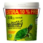 Taiyo Pluss Discovery® Premium Turtle Food - 1.1 kg (1 kg + Extra 100 gm Free) Bucket Container | Daily Nutrition Sticks with Spirulina for Turtles of All Life Stages