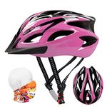 Bike Helmet Adult, Mountain Cycle Helmets Ladies, 56-62CM Large Adjustable Lightweight 18 Vents Bicycle Cycling for Teenagers Women Men Sport Skateboard MTB Road Safety