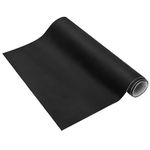 X AUTOHAUX Suede Headliner Fabric 60" Length x 40" Width Foam Backed for Car Truck RV SUV Interior Trim Protect Aging Broken Faded DIY Repair Replacement Black