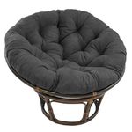 Blazing Needles Microsuede Papasan Cushion