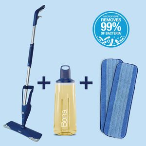 Bona Spray Mop for Oiled Wood Floors – Blue