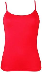 Top, Débardeur à bretelle (Rouge)Taille Unique (36/38/40/42)