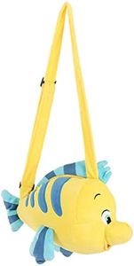 elope Disney The Little Mermaid Flounder Costume Companion Pouch Bag Accessory for Kids, Cosplay, Halloween, & Beach Party Standard