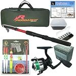 Roddarch© Junior Beginners Kids Novice Fishing Rod Reel Kit Set