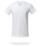 Pair of Thieves Men's 3 Pack Super Soft V-Neck T-Shirt, White, Small, White, Small