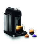 Nespresso Vertuo GCA1-US-BM-NE VertuoLine Coffee and Espresso Maker, Plastic, Matte Black