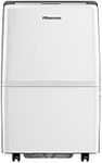 Hisense 4500 Sq.Ft 50 Pint Dehumidifier for Home, Compact size and Quiet Dehumidifier, Energy Star, White