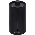 BlueHills Waterless Diffuser Cordless Car Essential Oil Diffuser Aromatherapy Compact Diffuser for Essential Oils Large Room Portable USB Travel Oil Diffuser for Hotel Home Long Run - J03 Black