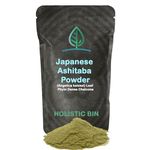 Holistic Bin Organic Ashitaba Powder Made with 100% Pure Japanese Ashitaba Leaves | Angelica Keiskei (50 Grams)