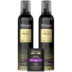 TRESemmé Mousse Tres Extra Hold, Extra Firm Control Mousse, Frizz Control with Flexible Feel, Hair Styling Mousse, Styling Foam for All Hair Types, Humidity Resistant, 2 pack - 10.5 oz each