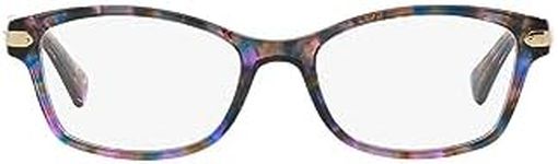 Coach HC6065 Eyeglasses 5288 Confetti Purple 51-17-135