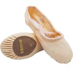 Classic Canvas Ballet Dance Shoes Ballet Slippers for Girls Kids Women (Pink, 40EU)(Size: 7 UK)