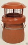 Hancock & Brown Cowl High Top Bird Guard Chimney Cowl Solid Fuel Coal Fire Stove Rain