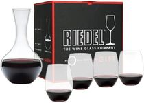 Riedel O Series Cabernet-Merlot Wine Glass 4pc Set with Decanter