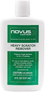 NOVUS 7082 | Heavy Scratch Remover #3 | 8 Ounce Bottle