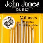 John James Gold Eye Easy Glide Milliner Needles-Size 11 10/Pkg -JJEG150-11