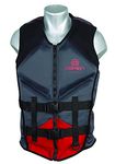 O'Brien Recon Men's Neoprene CGA Life Jacket, Red, Large