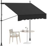 Retractable Awning, Black