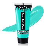 Mysense Teal Cream Face Body Paint Makeup,Water Based Painting for Adults Children Cosplay SFX Costumes Festivals Halloween