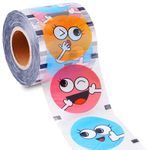 Milk sealing film tea cup seal Smiling face printing healthy material 3000 Cups 95 mm (3.74'')