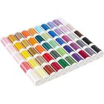 Brother Designio 50-Piece Embroidery Thread Set, SA650