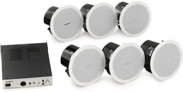 Bose Professional AudioPack Pro C6 120-volt in-Ceiling Loudspeaker Pack - White