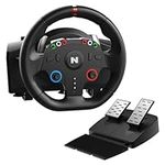 NiTHO Drive Pro ONE V24 Gaming Racing Wheel and Pedals, 270 Degree Steering Wheel for PC, PS4, Xbox One, Xbox Series X|S, Switch, Driving Car Simulator - for Arcade Games Only