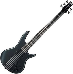 Ibanez 5 String Bass Guitar, Right, Weathered Black (GSR205BWK)