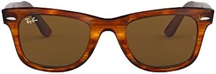 Ray-Ban WAYFARER - LIGHT TORTOISE Frame CRYSTAL BROWN Lenses 50mm Non-Polarized