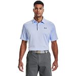 UNDER ARMOUR Men's Tech Golf Polo ,Royal (400)/Graphite, Medium