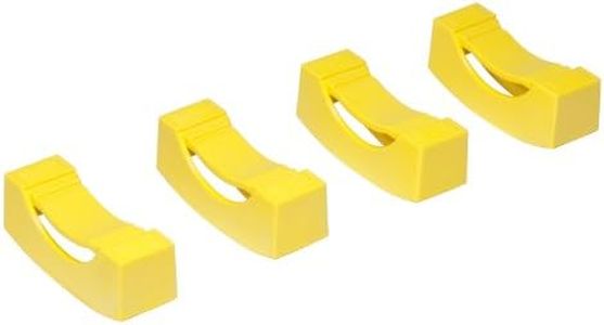 Ernst Manufacturing Jack Stand Covers, Set of 4, Yellow