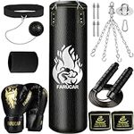Punching Bag with Gloves, Hanging A