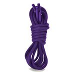 Purple Round Waxed Shoelaces 70cm/27" Long Thin 2-3mm Waxed Cotton Shoe Laces Ideal Mens Smart Formal Work Office Dress Shoes, Brogues, Leather Oxford, Derby or Ankle boot Replacement