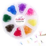 Colored Lash Extensions 10D Premade Fans Eyelash Extensions D Curl Color Lashes Extension Premade Lash Fans Handmade Promade Loose Fans Pointed Thin Base (10D-0.07D, 13mm)